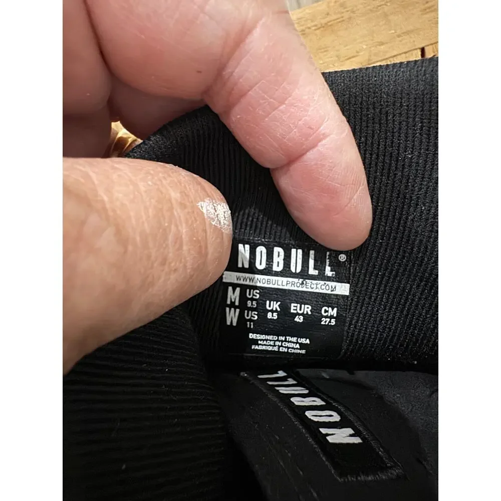 NOBULL Outwork High-Top Trainers Black Unisex Men’s 9.5 Women’s 11